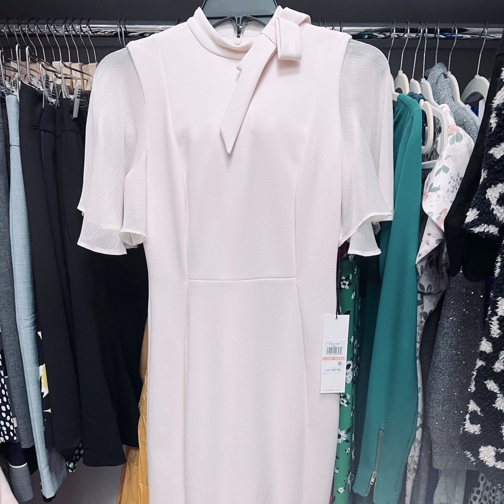 Brand New with Tags Light pink Calvin Klein dress